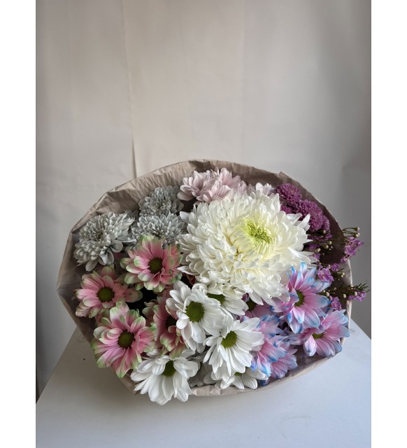 Pastel Meadow – Papatya & Krizantem